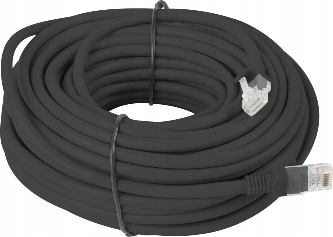 Lanberg Kabel sieciowy LAN ETHERNET RJ45 UTP cat 5e 20M cz 1