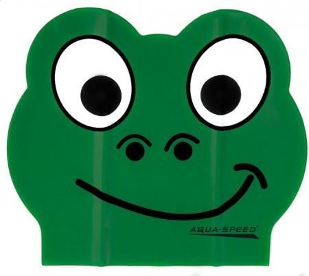 Aqua-Speed Czepek pływacki Zoo Latex Frog (49983) 1