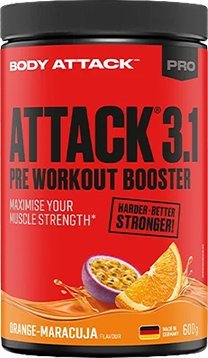 Triton BODY ATTACK Attack 3.1 Pre Workout Booster - 600g 1
