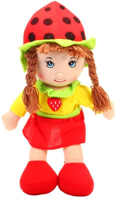 MalPlay Lalka szmacianka - Biedronka, 46 cm (101330) 1