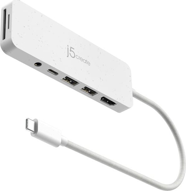 Adapter USB j5create ECO-FRIENDLY USB-C MULTI-PORT 1