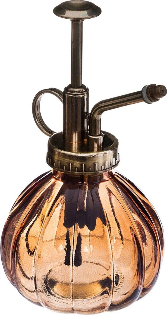 Atmosphera Rozpylacz szklany w stylu vintage, Ø 8 x 16 cm, kolor miedziany 1