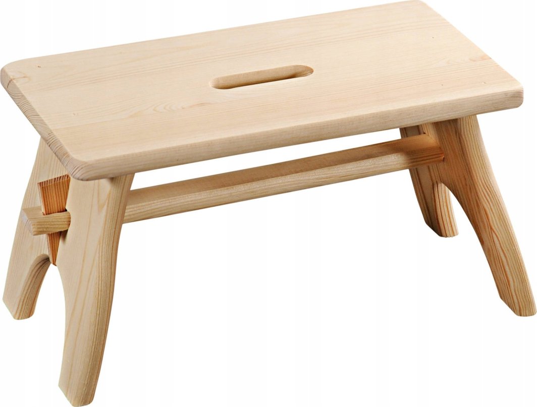 Kesper Taboret drewniany, 42 x 22 x 20,5 cm, Kesper 1