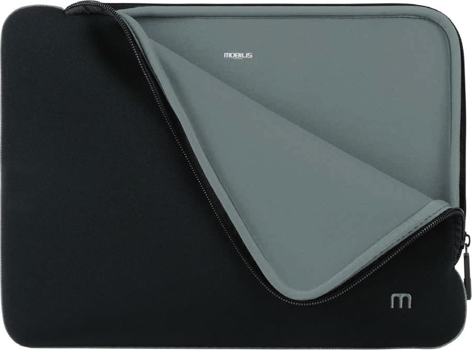 Torba Mobilis Mobilis Skin torba na laptop 35,6 cm (14") Etui kieszeniowe Czarny, Szary 1