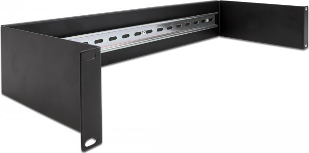 Delock DeLOCK 66884 organizator na kable Stojak Szyna kablowa Czarny 1 szt. 1