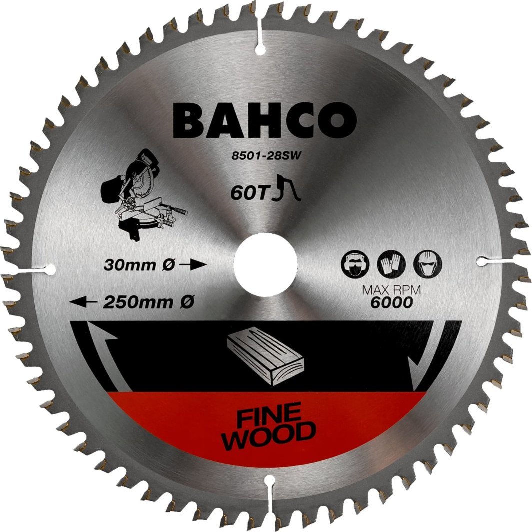 Bahco Piła tarczowa 250mm 60Z BAHCO 1