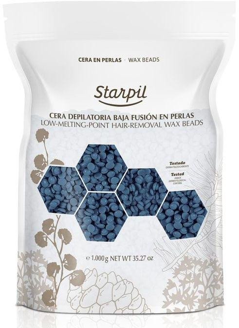 Starpil Depiliacinis vaškas granulėmis Starpil Wax In Pearls Mėlyna 2AB, 1kg 1