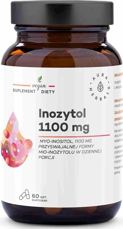 Aura Herbals AURA HERBALS Inozytol 1100mg 60caps 1