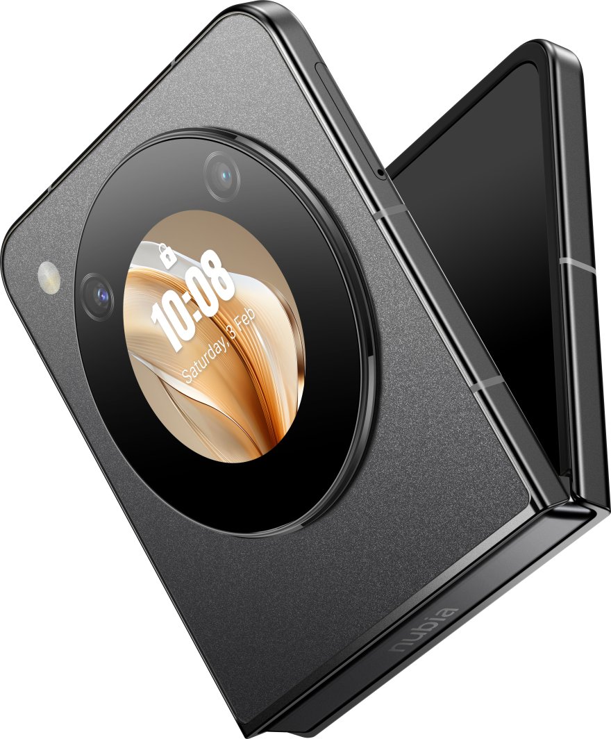 スマートフォン本体 nubia Flip 5G 8GB + 256GB Black ZTE Nubia Flip 5G 8/256GB Czarny - Cena, opinie na Ceneo.pl