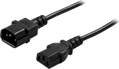 Kabel zasilający Deltaco kabel zasilający IEC 60320 C14 t 1