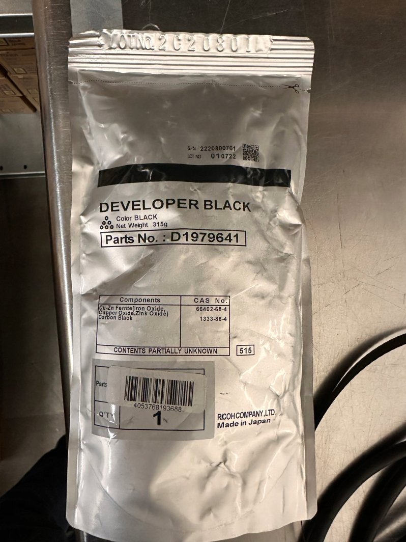 Ricoh Ricoh Developer unit D1979641 Black 1