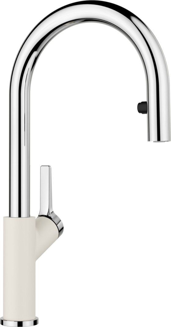 Bateria kuchenna Blanco Bateria CARENA-S Vario Silgranit-Look delikatny biały/chrom 1