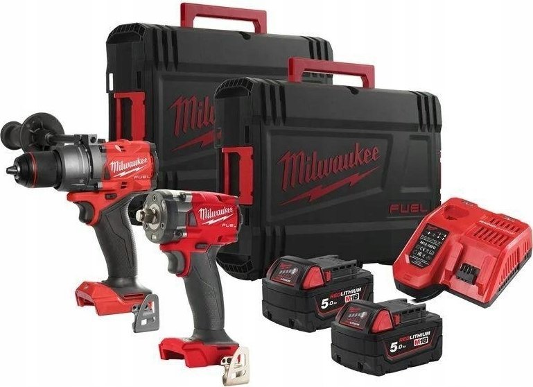 Zestaw elektronarzędzi Milwaukee 7-elementowy (M18 FPP2B3-502X) 1