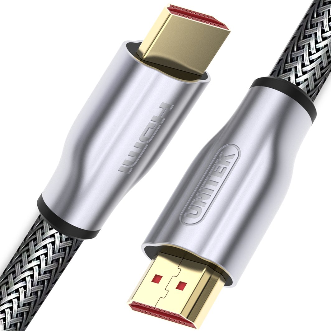 Kabel Unitek HDMI - HDMI 3m srebrny (Y-C139RGY) 1