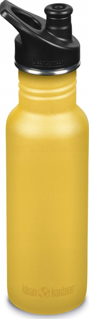 Klean Kanteen Kanteen Classic Narrow (Sport Cap), 532ml/18oz, Old Gold 1