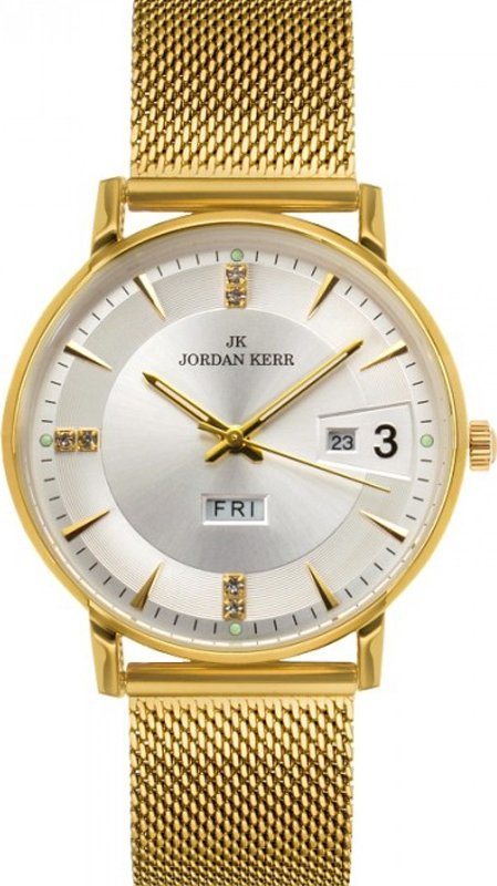 Zegarek Jordan Kerr Zegarek damski Jordan Kerr L1059 złoty st 1