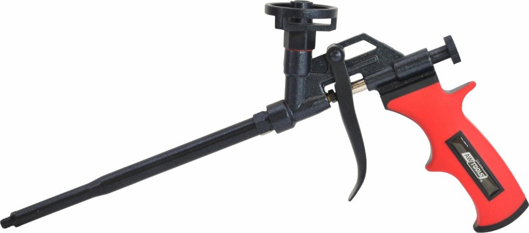 Pistolet do kleju AWTools AWTOOLS PISTOLET DO PIANY TEFLON, KORPUS ALU, UCHWYT TPR+PP 1