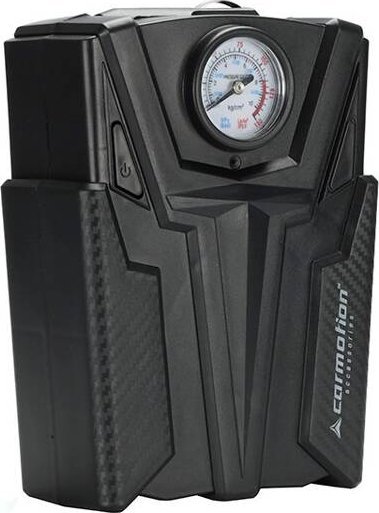 Kompresor samochodowy Carmotion Kompresor powietrza DC 12V, 150 PSI, z analogowym ciśnieniomierzem, 4 adaptery 1