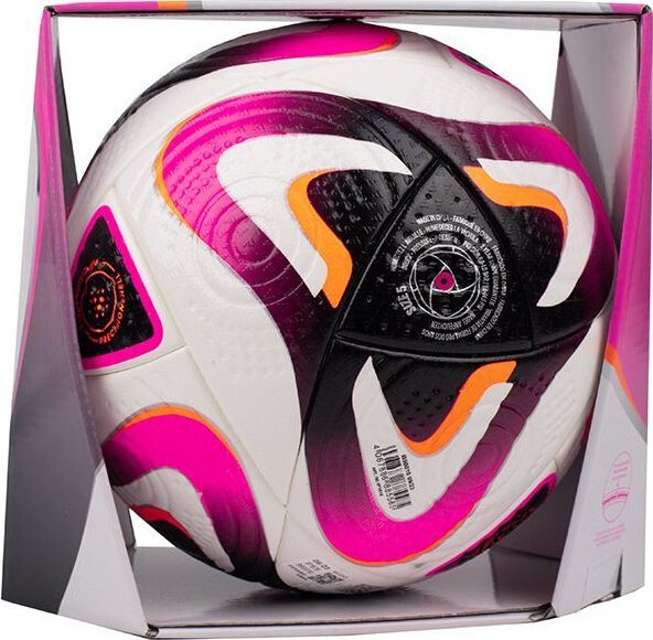 Adidas Piłka nożna Conext 24 Pro biało-różowa IP1616 5 - Morele.net