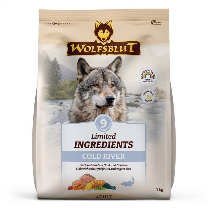 Wolfsblut Wolfsblut Dog Limited Ingredients Cold River - pstrąg i bataty 1kg 1