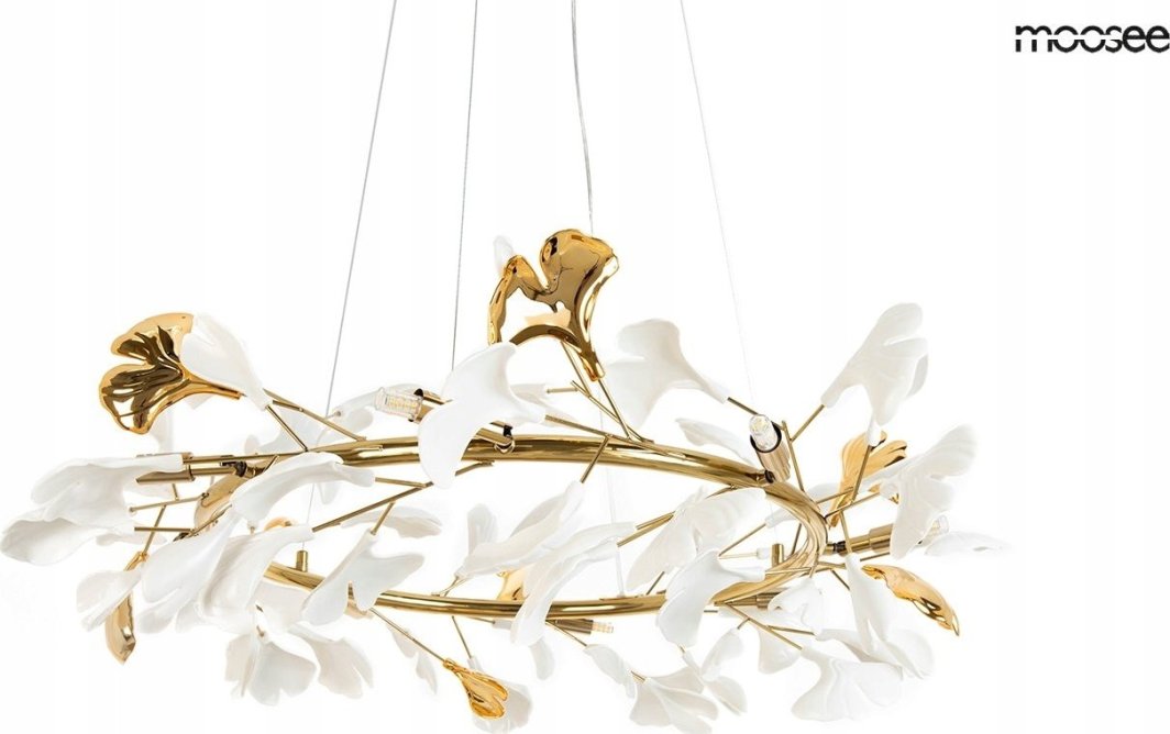 Lampa wisząca Moosee MOOSEE lampa wisząca FLORA 80 PP złota 1