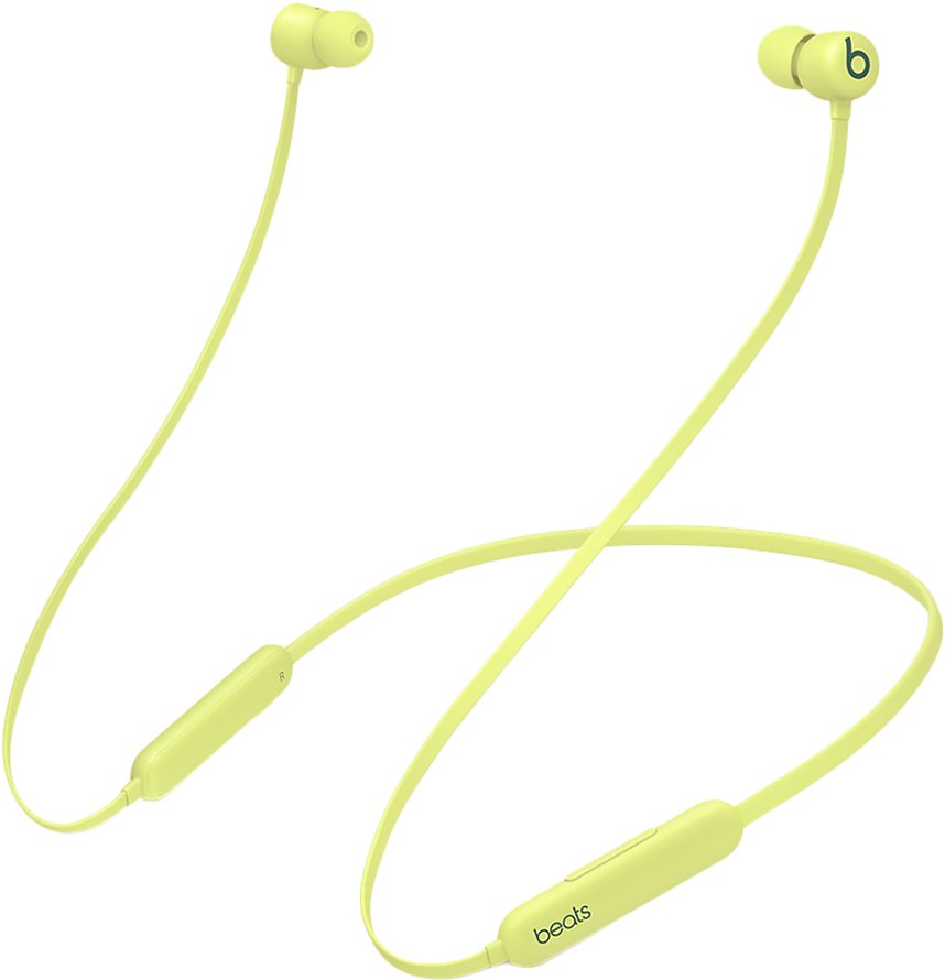 Słuchawki Apple Beats Flex Visos dienos belaidės ausinės, Yuzu Yellow 1