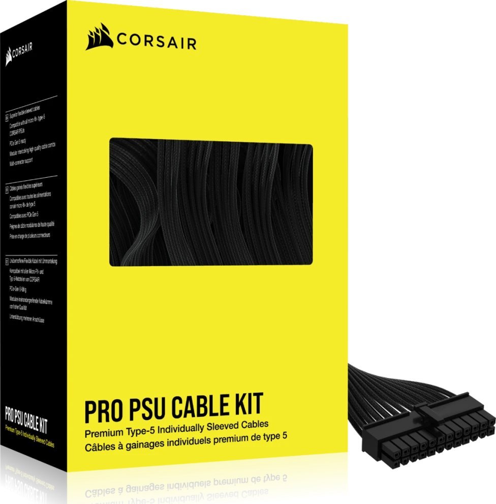 Corsair Cable Corsair PSU Pro Kit Type 5 black 1