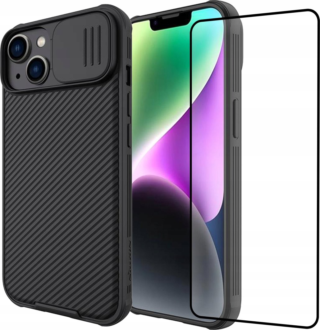Nillkin ETUI DO IPHONE 14 PLUS PANCERNE OBUDOWA NA APARAT CAMSHIELD PRO SZKŁO 5D 1