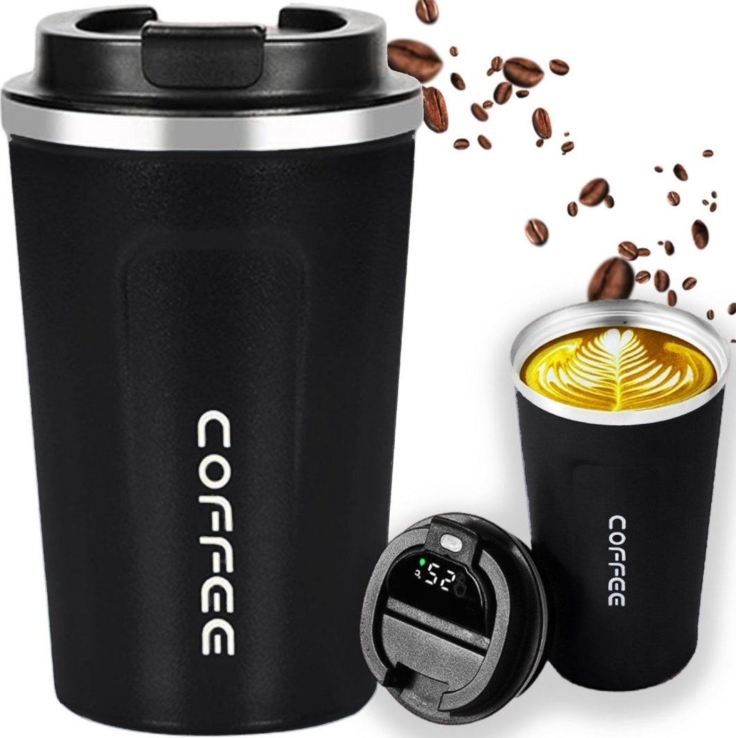 PrzydaSie Kubek Termiczny Termos 510Ml Wyświetlacz Ekran Lcd Smart 1