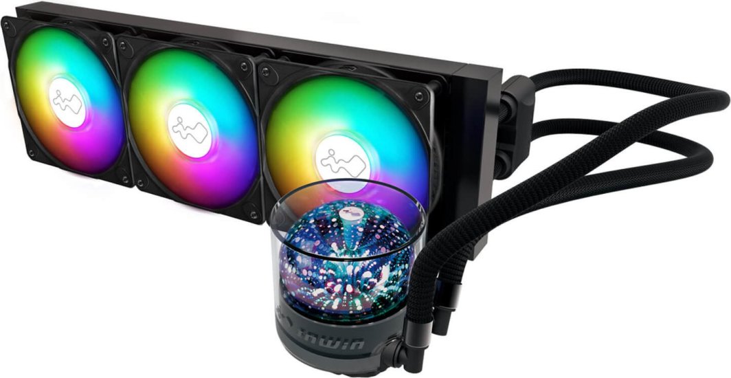Chłodzenie wodne In Win InWin NR36 ARGB Komplett-Wasserkühlung - 360mm, schwarz 1