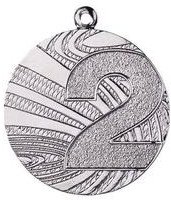 Victoria Sport Medal srebrny stalowy - Szachy z grawerowaniem laserem - RMI 1