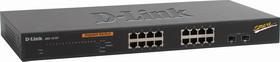 Switch D-Link 16-port Gigabit Smart Switch 14x 10/100/1000 2xCombo (DGS-1216T) 1