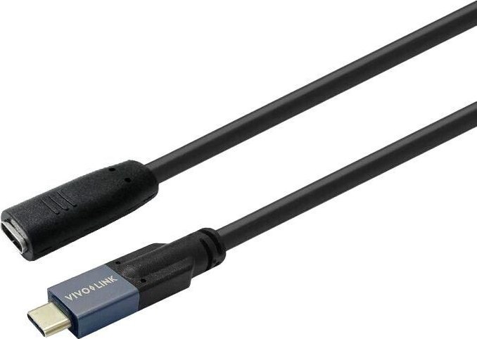 Kabel USB VivoLink USB-C male to female 2m 1