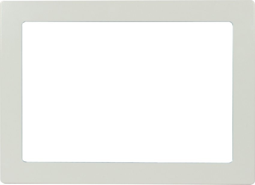 Allnet ALLNET Touch Display Tablet 15 Zoll zbh. Blende für Einbaurahmen, weiß schmal