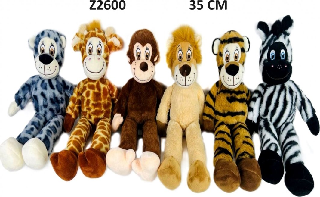 Sun-Day Zwierzęta Z-2600 dżungla 6wz 35cm 168337