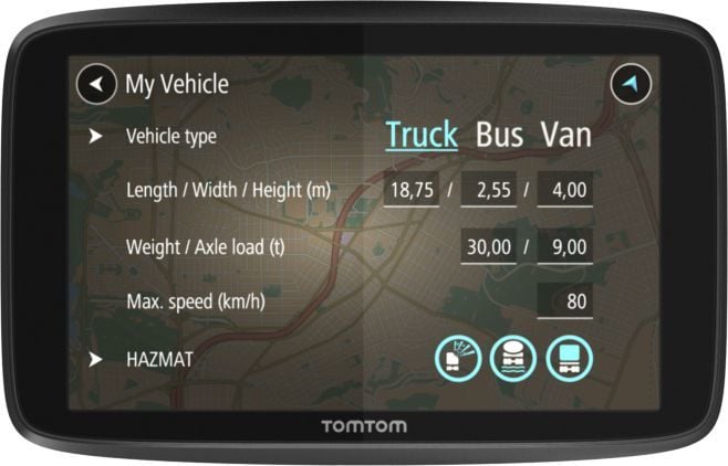 Nawigacja GPS TomTom GO PROFESSIONAL 6250 (1PL6.002.12) 1