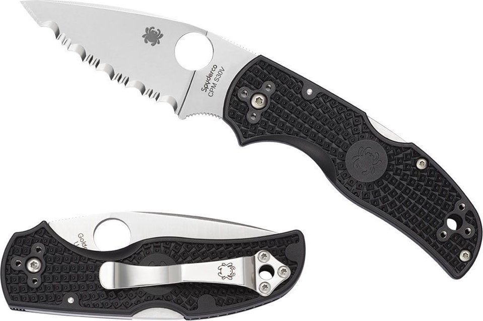 Spyderco Spyderco NATIVE 5 FRN BLACK PLAIN C41SBK5 1