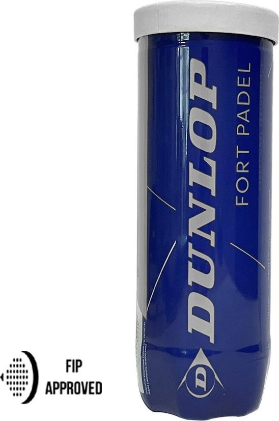 Dunlop Padel tennis ball Dunlop FORT PADEL 3-pet FIP approved 1