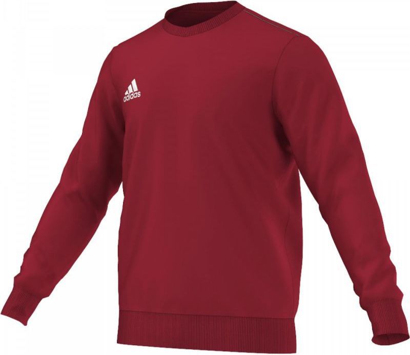 Bluza bez kaptura adidas s22320 męska czerwona l Zdjęcie