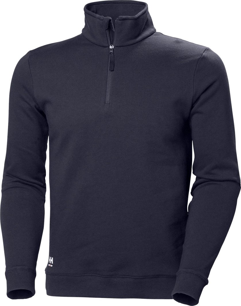 Helly Hansen Sweater HELLY HANSEN Manchester Half Zip Sweatshirt, 590 blue M 1