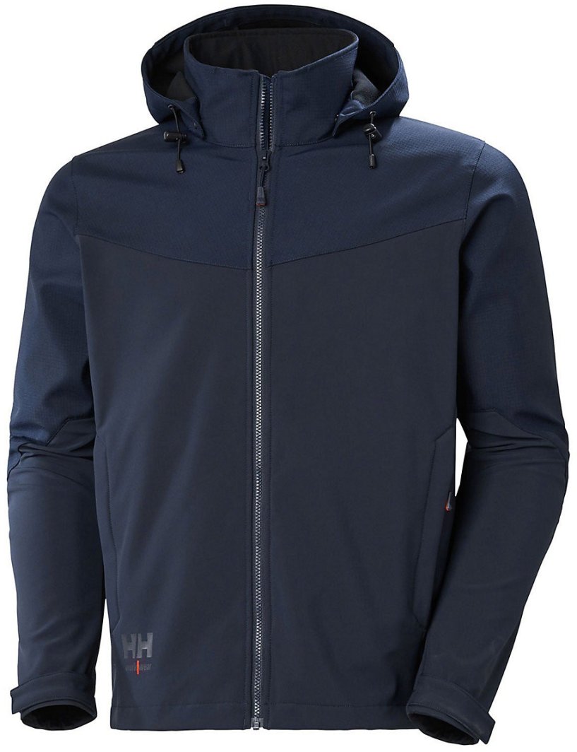 Kurtka męska Helly Hansen Jacket HELLY HANSEN Oxford Softshell, blue 4XL 1