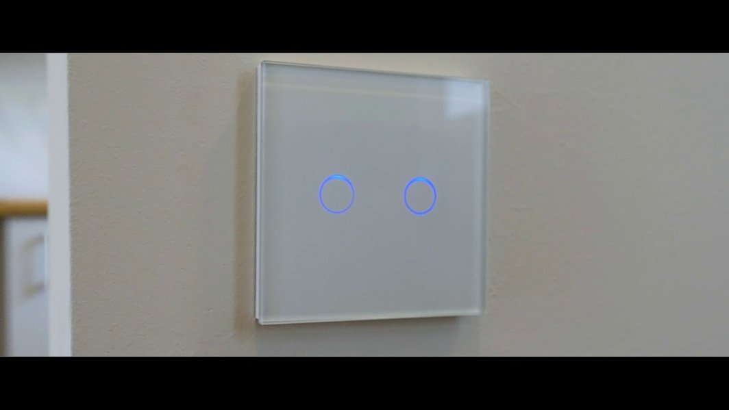 Hurtel Spring Vienpolis sensorinis jungiklis, nuotolinis valdymas (WIFI), Baltas 1