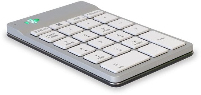 Klawiatura R-GO Tools R-Go Tools Klawiatura numeryczna R-Go Numpad Break, ergonomiczna klawiatura numeryczna z oprogramowaniem break, przewodowa, biała 1