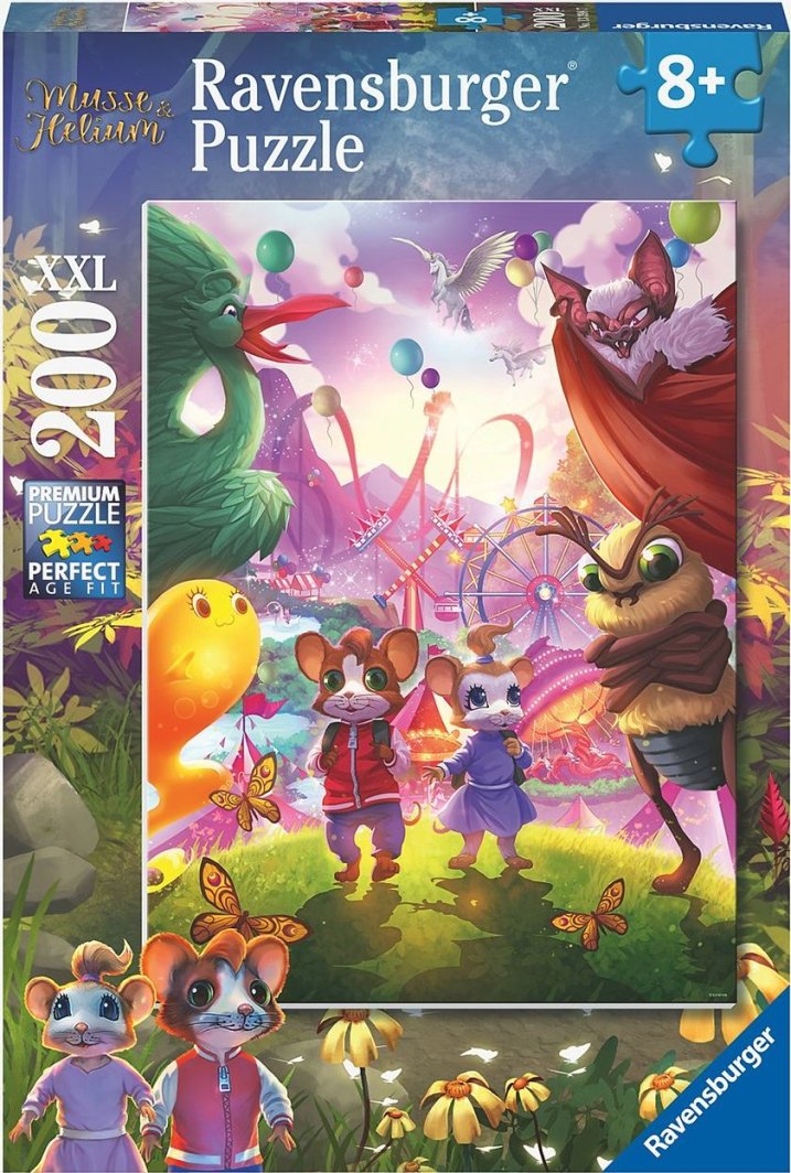Ravensburger Puzzle XXL Musse & Helium 200 elementów 1