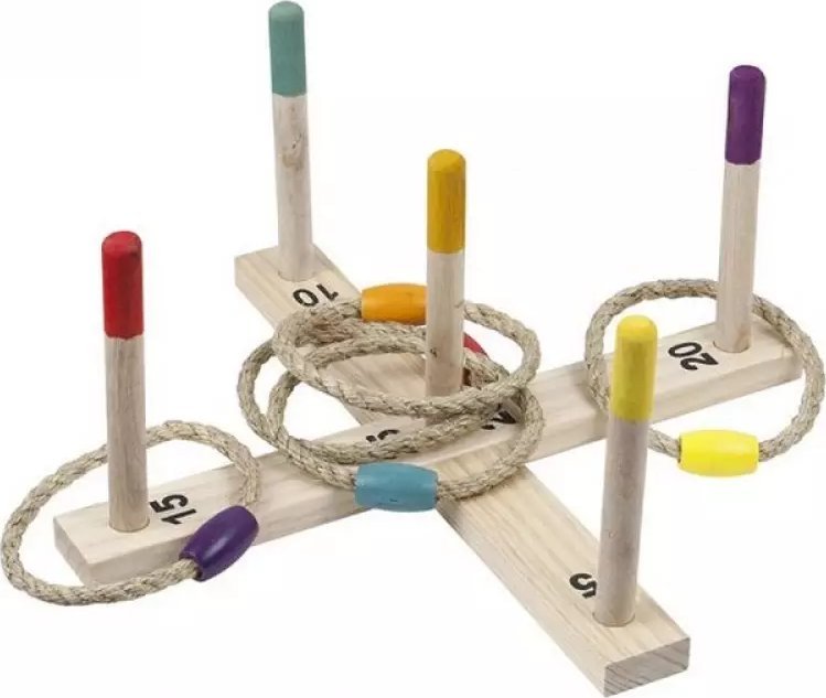 Bburago SPRING SUMMER Ring Toss Game Wood 1