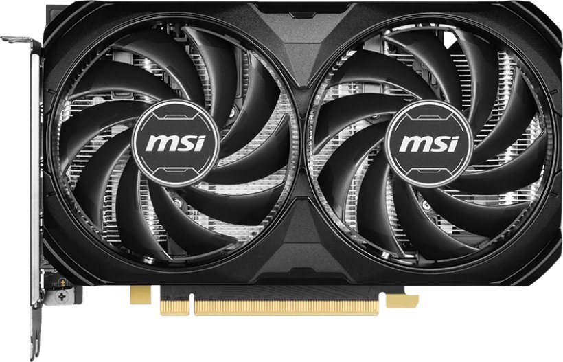 MSI GeForce RTX 4060 Ti Ventus 2X Black E1 OC 8GB GDDR6 - Karta