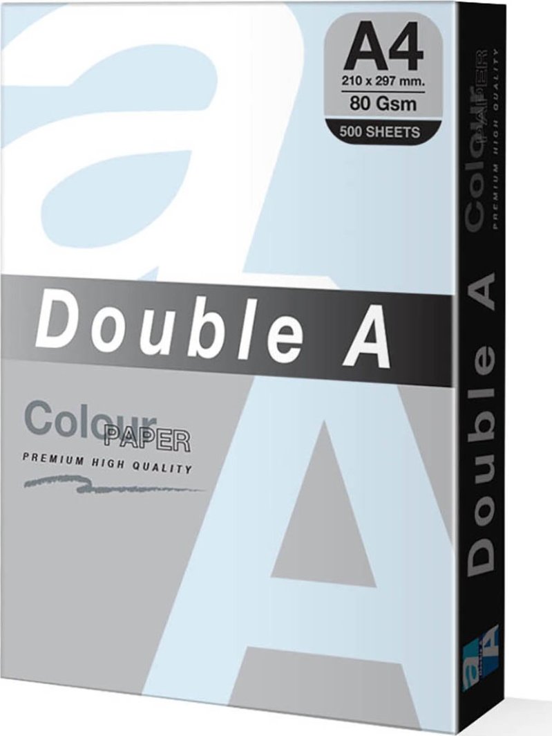 Double A Colour paper Double A, 80g, A4, 500 sheets, Ocean 1