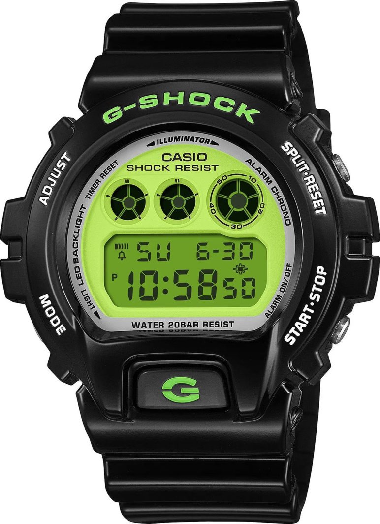 Zegarek sportowy G-SHOCK Casio G-Shock DW-6900RCS-1ER  200m czarny 1
