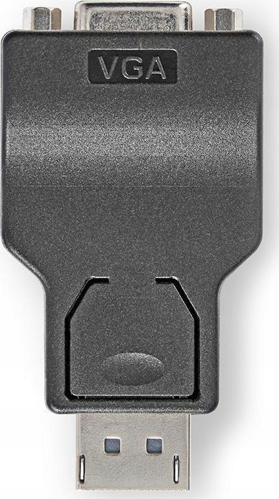 Adapter AV Nedis Nedis CCGB37935BK zmieniacz płci / kabli DisplayPort VGA (D-Sub) Czarny 1