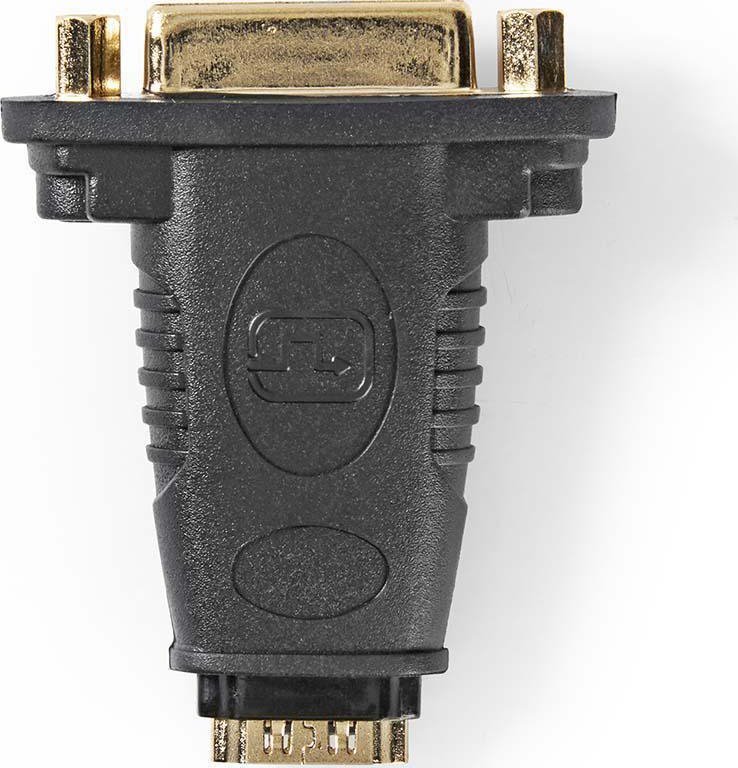 Adapter AV Nedis Nedis CVGB34911BK zmieniacz płci / kabli HDMI Type A (Standard) DVI-D Czarny, Złoto 1